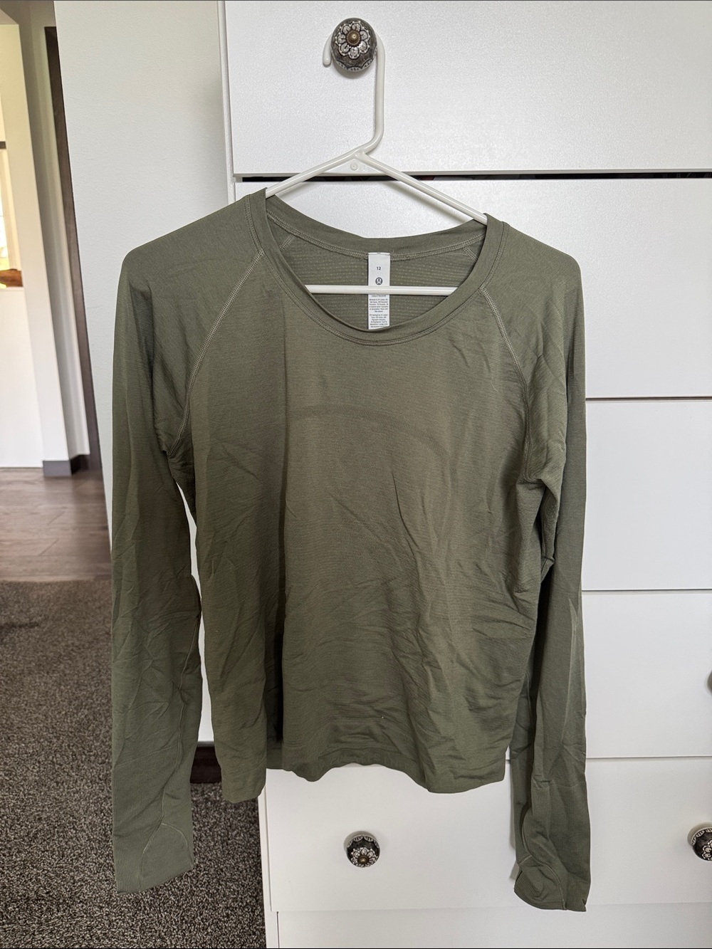 lululemon athletica swiftly tech long sleeve waist length